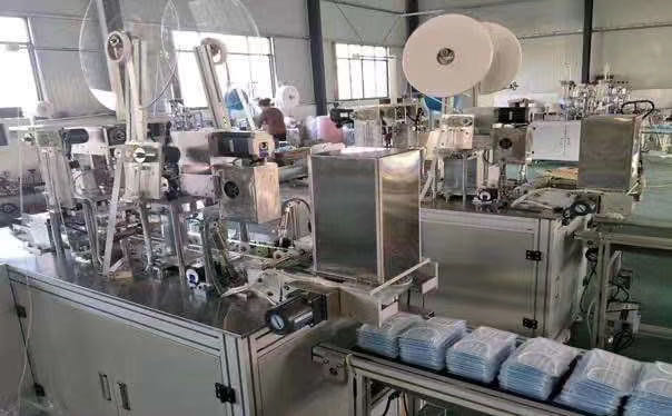 Automatic Face Mask production line